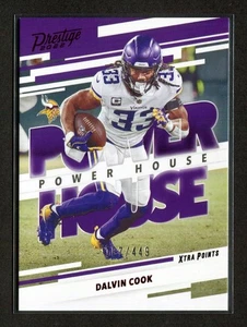 2022 Panini Prestige - #PH-4 Dalvin Cook [Power House - Xtra Points Red] 167/449 - Picture 1 of 2