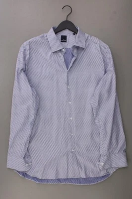 ⭐ Daniel Hechter camicetta per uomo taglia Hemdgröße 45, XXL, 56 blu di cotone ⭐ - Imagen 1 de 4