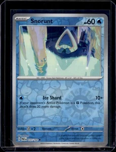 Snorunt SV04: Paradox Rift Pokémon 037/182 Reverse Holo NM+ - Picture 1 of 2