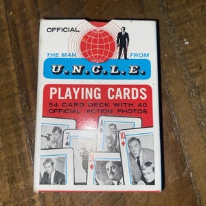 Official The Man From U.N.C.L.E Playing Cards - Picture 1 of 9