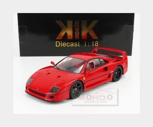 1:18 KK SCALE Ferrari F40 Light Weight 1990 Red KKDC180811 MMC - Picture 1 of 8