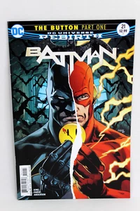 Batman #21 The Button Flash Jason Fabok Variant 2017 Rebirth DC Comics F/F+ - Picture 1 of 3