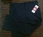 New NWT Chef Works Black Chef Polyester Cotton Pants Mens XXL 2XL