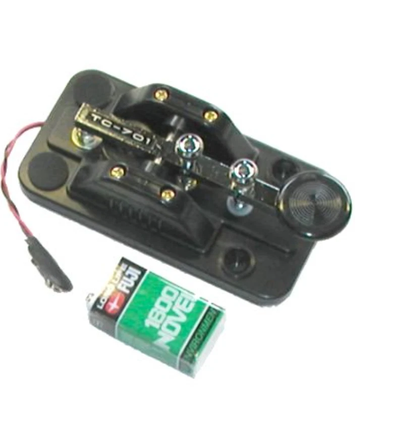 HI MOUND TC-701 Practice Key CW Practice Oscillator Black Machine Unused NEW - Image 1 of 1