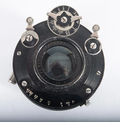 Goerz Berlin Dagor Serie III 168mm pulgadas f 6.8. valores de apertura impares. Por favor lea Foto 1 de 4