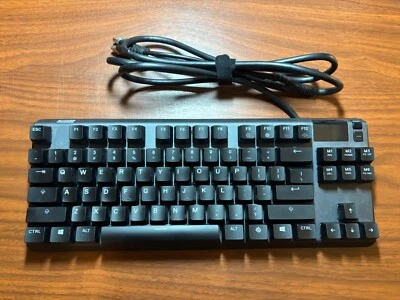 SteelSeries Apex 7 TKL Wired Mechanical Keyboard - Red Switches (Linear) - Image 1 of 4