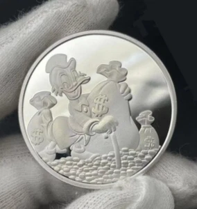 Disney Medallion Coin Collective Series Scrooge McDuck Series Style #4 LE150 - Picture 1 of 3