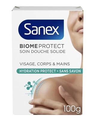 *LOT OF 4* Sanex Biome protect Hydration Soap Free Shower Care (4 x 100g) - Image 1 of 4
