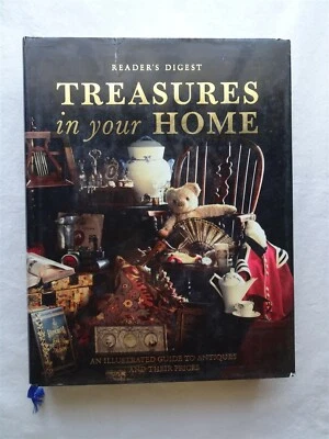 Treasures In Your Home, An Illustrated Guide to Antiques Book, Dust Jacket, 1994 Foto 1 de 4