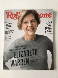 ELIZABETH WARREN JANUARY 2020 ROLLING STONE MAGAZINE NEW NO MAILING LABEL - Picture 1 of 1