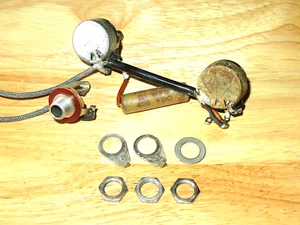 Gibson 1952 Nickel ES 125 Electronic Control Pots Harness - Picture 1 of 1