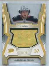 Mason McTavish 2021-22 UD SPX Gold Spectrum Finite Rookies RC #F46 23/25