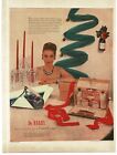 1945 Richard Hudnut DU BARRY Beauty Kit Cosmetics Christmas Vintage Print Ad