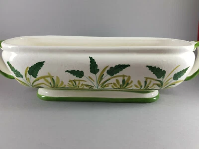 Kräutertopf - Übertopf - Umtopft - Korb Schale ABT - Porzellan gemarkt - Bild 1 von 4