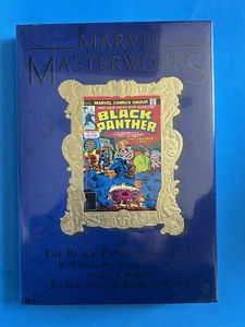 MMW MARVEL MASTERWORKS BLACK PANTHER HC VARIANT 237 1-15 STAN LEE JACK KIRBY NEW - Picture 1 of 2