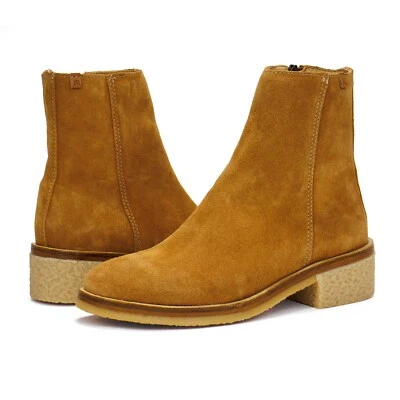 Womens El Naturalista Irati Toffee Suede Chelsea  Casual Boots New - Image 1 of 4
