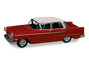Herpa 024556-005  Opel Kapitän, wine red / white 1:87 - Imagen 1 de 1