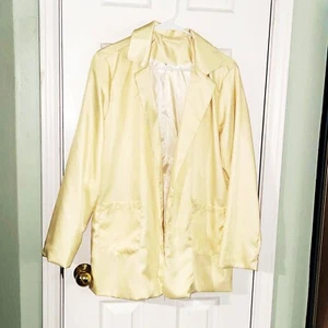 Light Yellow Blazer, Lg, NWOT - Picture 1 of 6