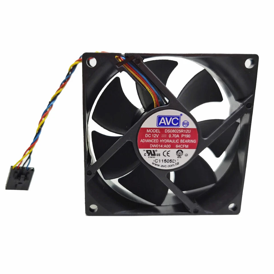 AVC DS04010R12U  4CM 40mm fan 12V 0.14A 3pin cooling fan - Image 1 of 1