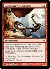 WOTC MtG Worldwake Rumbling Aftershocks (U) (x4) NM