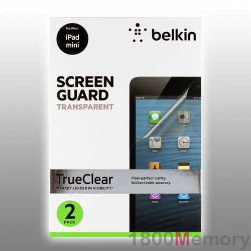 Belkin TrueClear Transparent Clear Screen Protector f Apple iPad Mini 2 3 Retina - Image 1 of 1