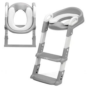 Potty Training Toddler Baby Safety Step Ladder Toilet Learning Safety Seat - Picture 1 of 4