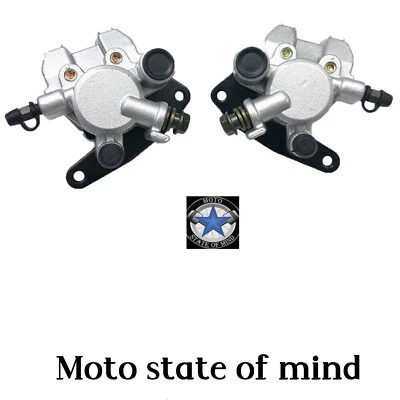 FRONT BRAKE CALIPER SET FOR YAMAHA Bruin 250 Bruin 350 YFM250B YFM350 4x4 - Image 1 of 4