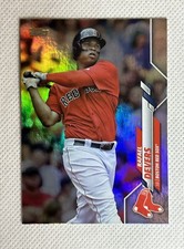 2020 Topps Series 1 Rafael Devers Rainbow Foil #314 Boston Red Sox