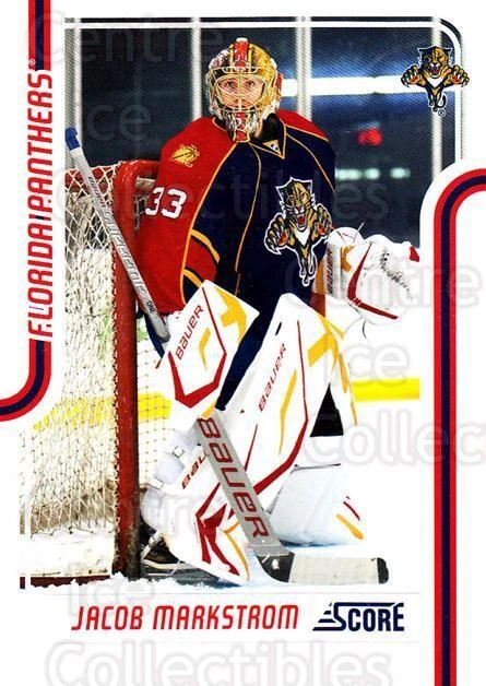 2011-12 Score #214 Jacob Markstrom - Image 1 of 1