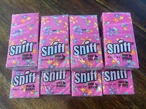 8 Sniff Pocket Designer Tissues Pink With Flowers Tissue 8 Pack NEW - Picture 1 of 3