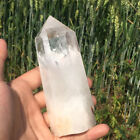 1.1LB Quality! Natural Clear Quartz Crystal Obelisk high-quality wand point -0