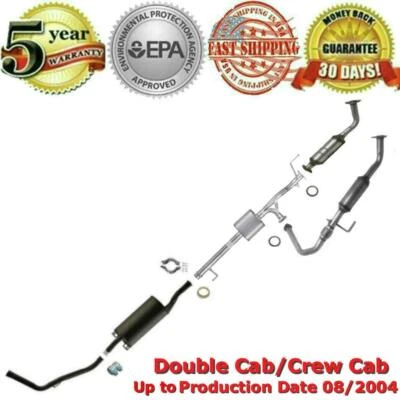 for 2003 2004 Toyota Tundra 4.7L Complete Muffler Exhaust Catalytic Converters - Image 1 of 4