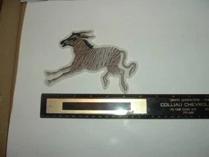 Vintage Hippie Flower Power Wool Donkey Patch Late 60/70s Peace Crumb Sheldon - Picture 1 of 2