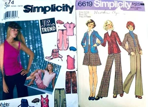 U PICK! CHILD & TEEN TOPS PANTS & SWEATS Sew Pattern ~ Size 3-16 JUNIOR ~ UC - Picture 1 of 89