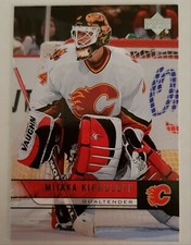 NHL Card Miikka Kiprusoff #449 Calgary Flames Upper Deck 2007 CHECKLIST 