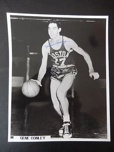 Fotografía autografiada de Gene Conley de 8" X 10" - Imagen 1 de 2