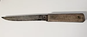 Vintage altes Hickory Tru-Edge Ontario Messer 6" Zoll Klinge - Made in USA - Bild 1 von 8