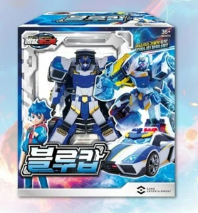 2023 Metal Cardbot Blue Cop Transforming Robot Blue Police Car BlueCop - Picture 1 of 5