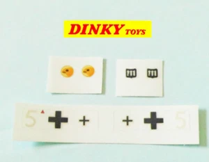 Dinky Toys Bf 109E Messerschmitt Nº726 escuadrón juego de calcomanías de vinilo. - Imagen 1 de 2
