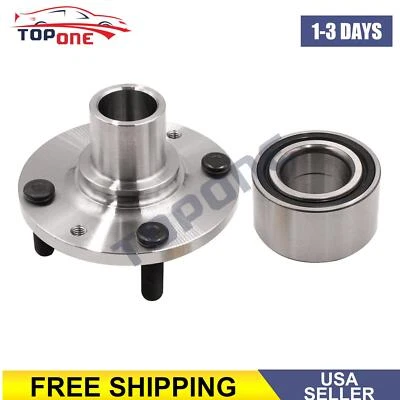 Front Wheel Hub & Bearing For Mazda Protege Ford Escort ;Mercury Tracer 90-03 - Image 1 of 4