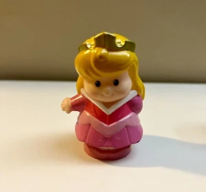 Disney Princess Fisher Price Little People Sleeping Beauty Aurora Figure Mattel - Picture 1 of 2