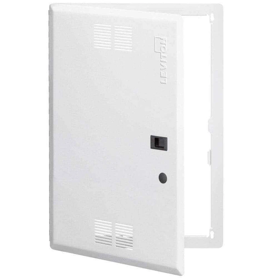 Leviton 21 In. Premium Vented Hinged Door White 47605-21s