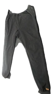 Vintage REI Fleece Pants Mens Large Black Polartec Hiking Outdoor Leg Zip 90s - Picture 1 of 5