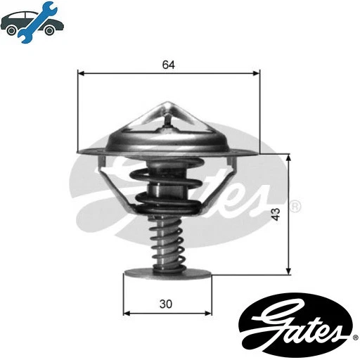 THERMOSTAT COOLANT TH05982G1 FOR NISSAN PATHFINDER/III/VAN NT400/CABSTAR 2.5L - Image 1 of 4