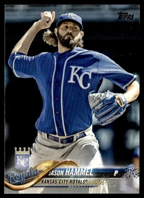2018 Topps Jason Hammel Kansas City Royals #385 - Image 1 of 2