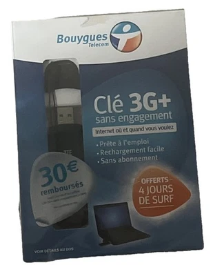 Bouygues Telecom Clé 3G+ USB Surfstick – Ohne Vertrag, Mobil Internet Stick  - Bild 1 von 2