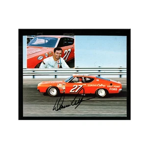 Donnie Allison Nascar Autographed Signed Torino Cobra #27 Car Postcard - Picture 1 of 2