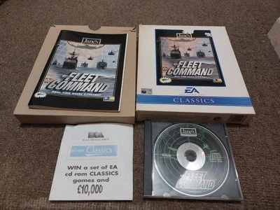 Janes Fleet Command PC CD-ROM Big Box Edition Complete PAL Classic - Image 1 of 2