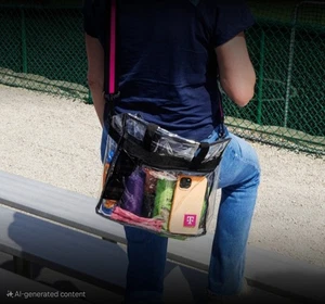 Tmobile T-Mobile Tuesday Stadium Bag - Clear - Picture 1 of 3