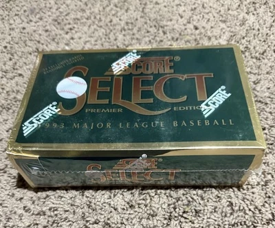 1993 Score Select Baseball Unopened WAX BOX 36 Packs Possible Jeter Rookie M54 - Image 1 of 4
